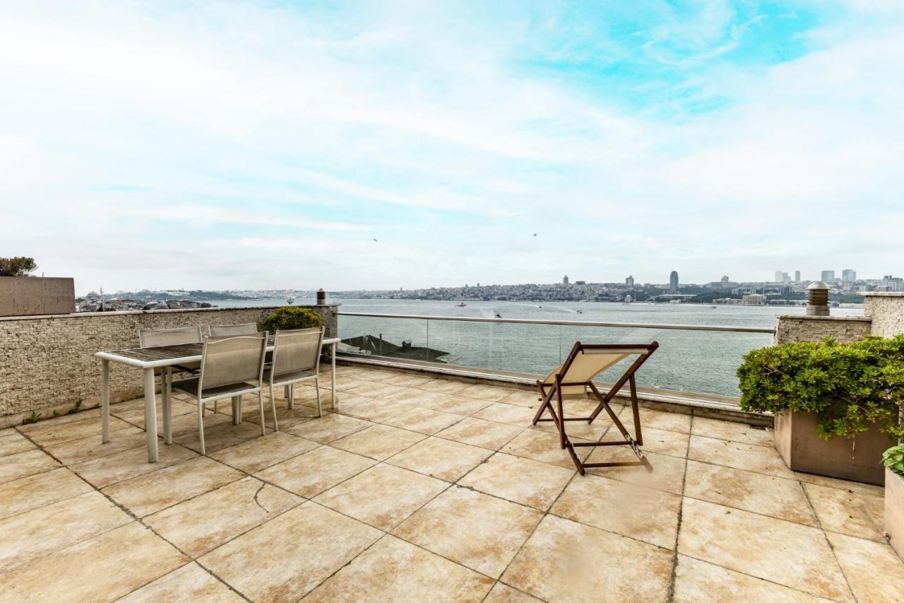 Apartamento Duplex Flat W Panoramic Bosphorus View And Terrace Estambul Exterior foto