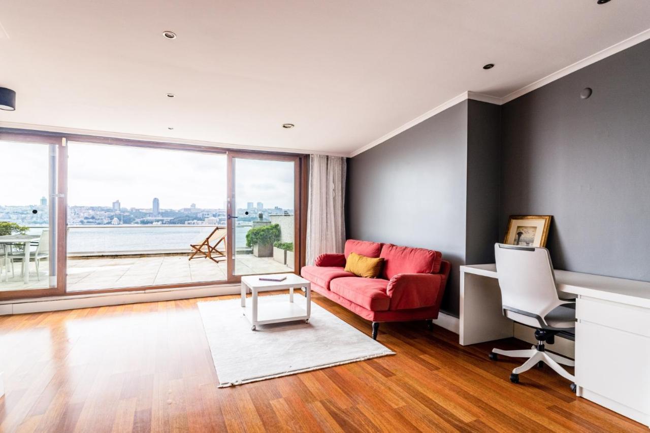 Apartamento Duplex Flat W Panoramic Bosphorus View And Terrace Estambul Exterior foto