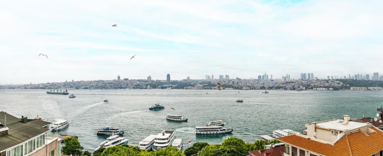 Apartamento Duplex Flat W Panoramic Bosphorus View And Terrace Estambul Exterior foto
