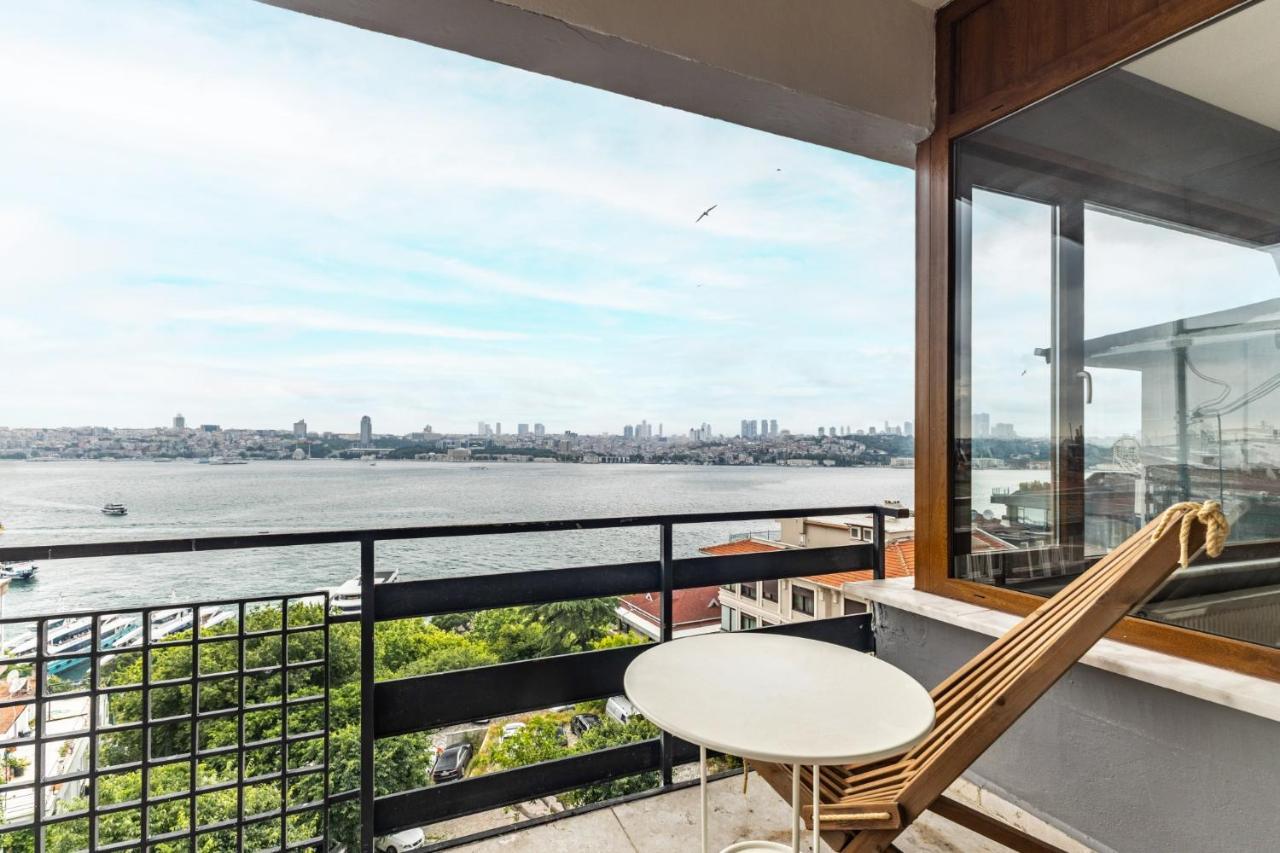 Apartamento Duplex Flat W Panoramic Bosphorus View And Terrace Estambul Exterior foto
