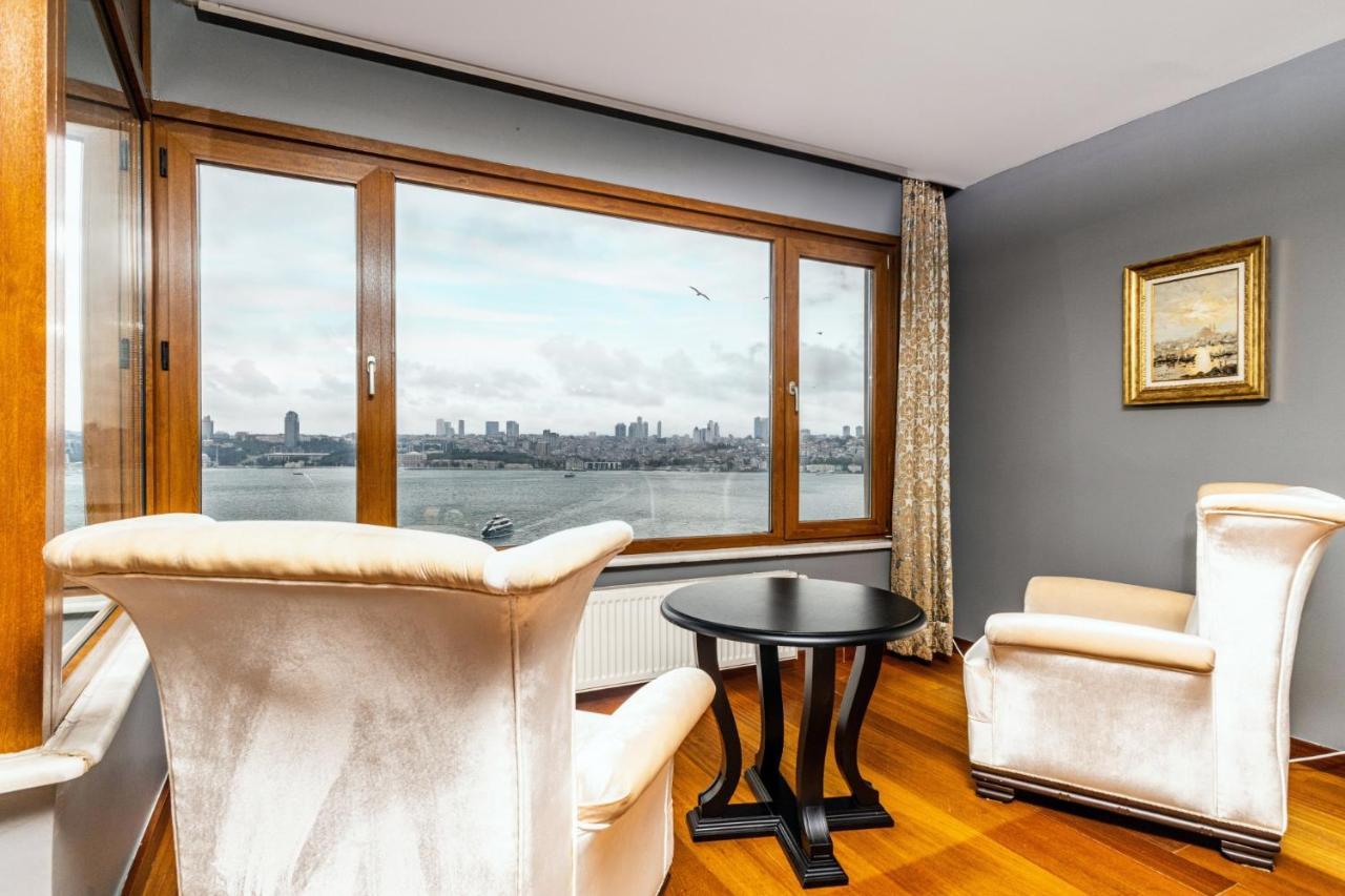 Apartamento Duplex Flat W Panoramic Bosphorus View And Terrace Estambul Exterior foto
