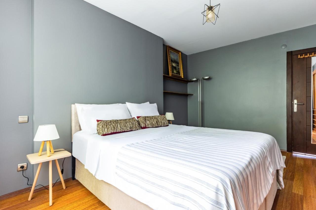 Apartamento Duplex Flat W Panoramic Bosphorus View And Terrace Estambul Exterior foto
