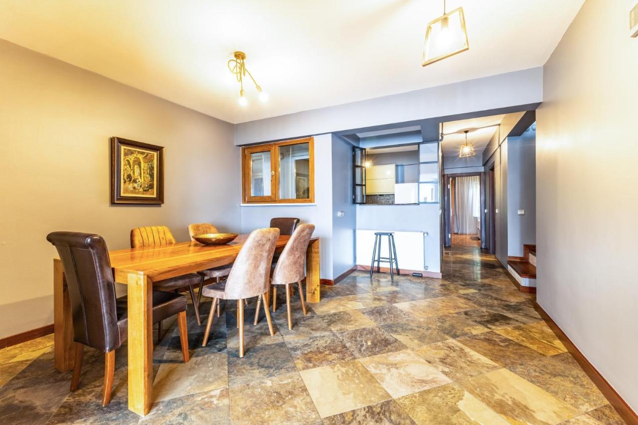 Apartamento Duplex Flat W Panoramic Bosphorus View And Terrace Estambul Exterior foto