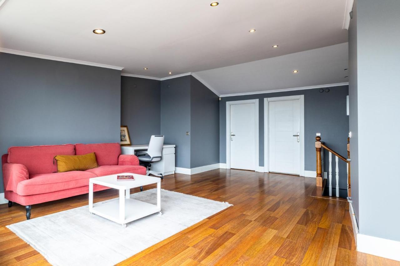 Apartamento Duplex Flat W Panoramic Bosphorus View And Terrace Estambul Exterior foto
