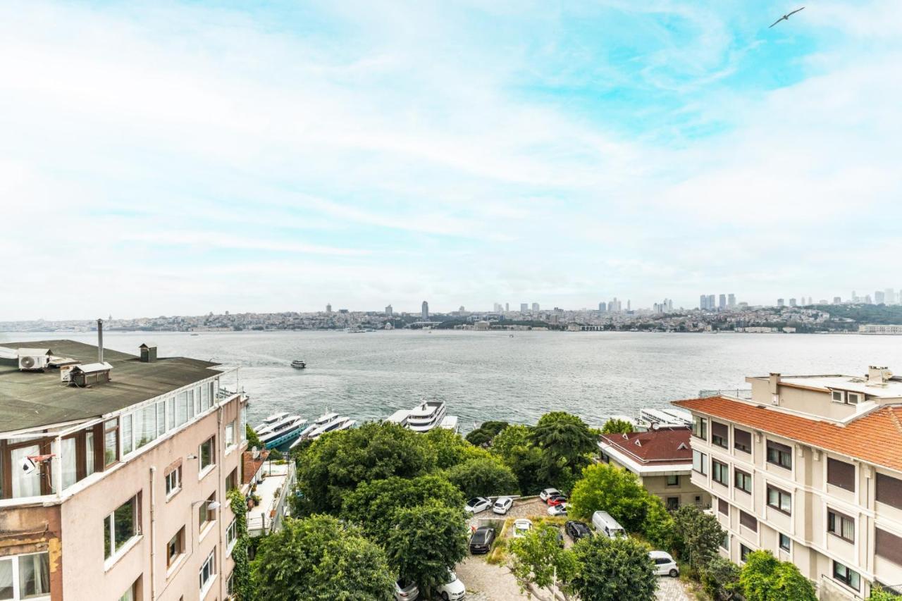 Apartamento Duplex Flat W Panoramic Bosphorus View And Terrace Estambul Exterior foto