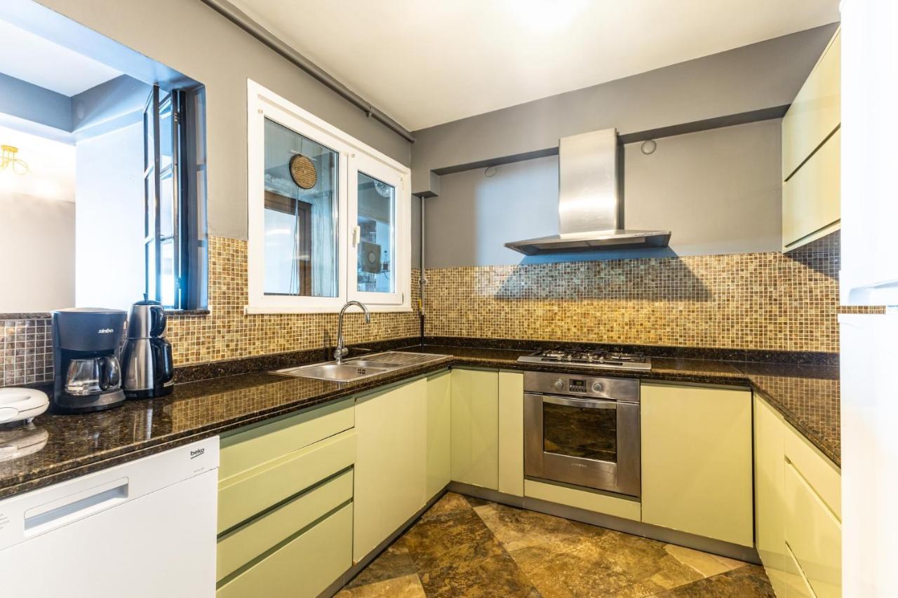 Apartamento Duplex Flat W Panoramic Bosphorus View And Terrace Estambul Exterior foto